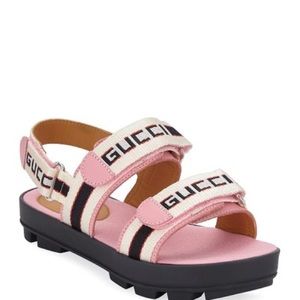 Gucci girls sandals size 34